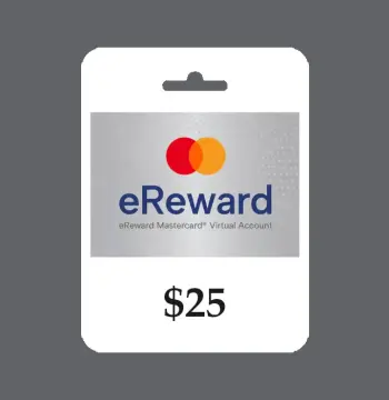 Prepaid Mastercard eReward USD 25 Gift Card US