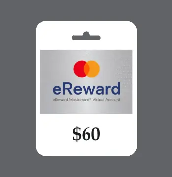Prepaid Mastercard eReward USD 60 Gift Card US