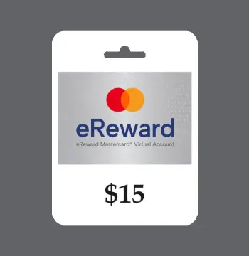 Prepaid Mastercard eReward USD 15 Gift Card US