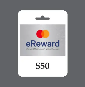 Prepaid Mastercard eReward USD 50 Gift Card US