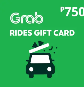 Grab Rides PHP 750 Gift Card PH