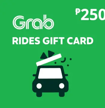 Grab Rides PHP 250 Gift Card PH