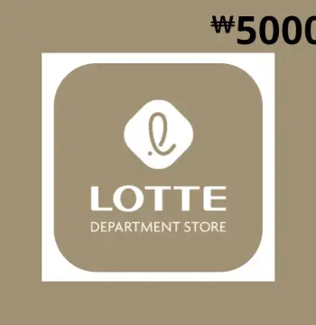 Lotte Department Store KRW 5000 Gift Card KR