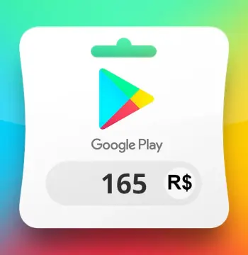 Google Play BRL 165 Gift Card BR