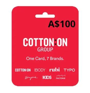 Cotton On Group AUD 100 Gift Card AU