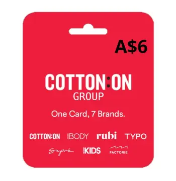 Cotton On Group AUD 6 Gift Card AU