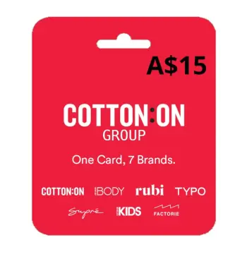 Cotton On Group AUD 15 Gift Card AU