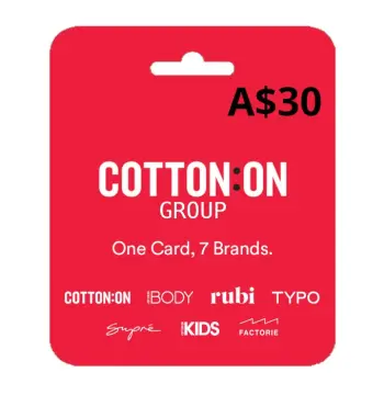 Cotton On Group AUD 30 Gift Card AU