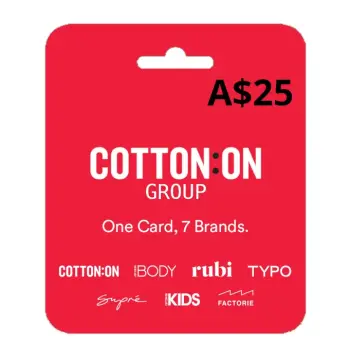 Cotton On Group AUD 25 Gift Card AU