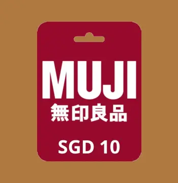 Muji SGD 10 Gift Card SG