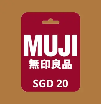 Muji SGD 20 Gift Card SG