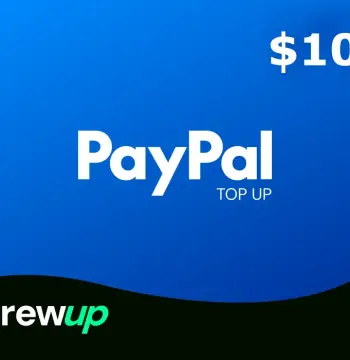 RewUp PayPal USD 10 Gift Card