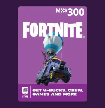 Fortnite MXN 300 PC Epic Games Gift Card MX