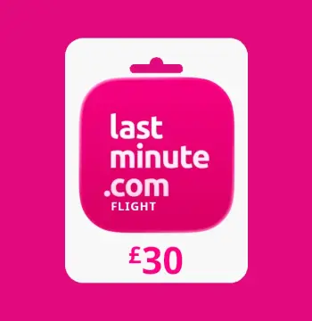 Lastminute.com Flight GBP 30 Gift Card UK