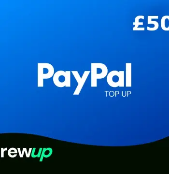 RewUp PayPal GBP 50 Gift Card