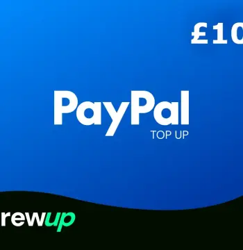 RewUp PayPal GBP 10 Gift Card