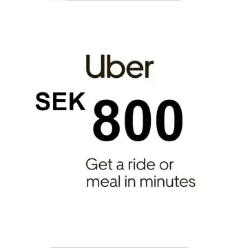 Uber SEK 800 Gift Card SE