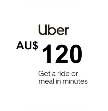 Uber AUD 120 Gift Card AU