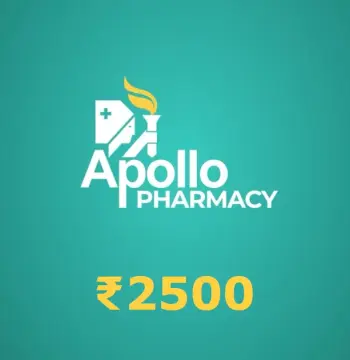 Apollo Pharmacy ₹2500 Gift Card IN