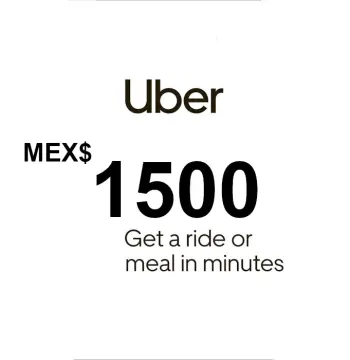 Uber MXN 1500 Gift Card MX