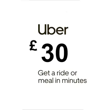 Uber GBP 30 Voucher