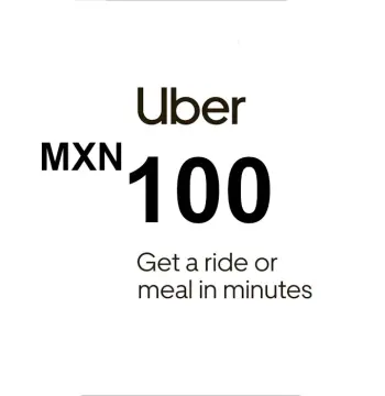 Uber MXN 100 Voucher MX