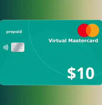 Prepaid Virtual Mastercard USD 10 US