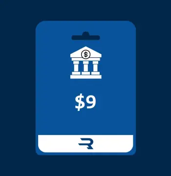 Rewarble Bank Transfer USD 9 Gift Card