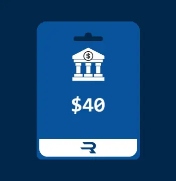 Rewarble Bank Transfer USD 40 Gift Card