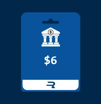 Rewarble Bank Transfer USD 6 Gift Card