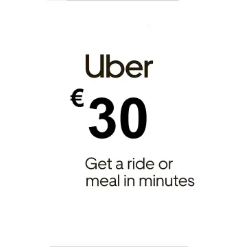 Uber EUR 30 Gift Card PT