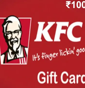KFC ₹100 Gift Card IN