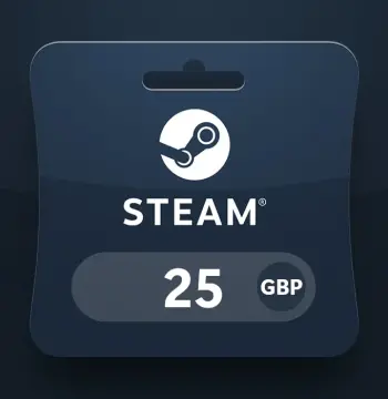 Steam Wallet GBP 25 Gift Card UK
