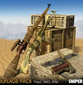 Sniper Elite III - Camouflage Weapons Pack DLC Steam CD Key