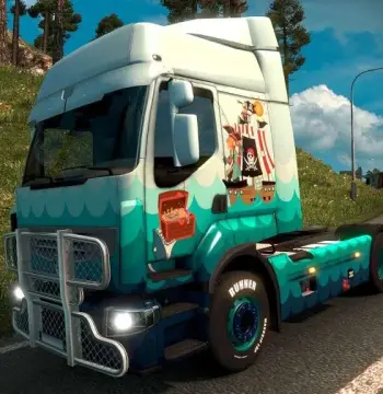 Euro Truck Simulator 2 - Pirate Paint Jobs Pack Steam CD Key