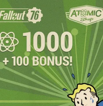 Fallout 76 - 1000 (+100 Bonus) Atoms XBOX One CD Key