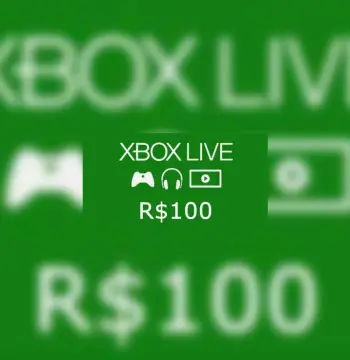 XBOX Live BRL 100 Prepaid Card BR
