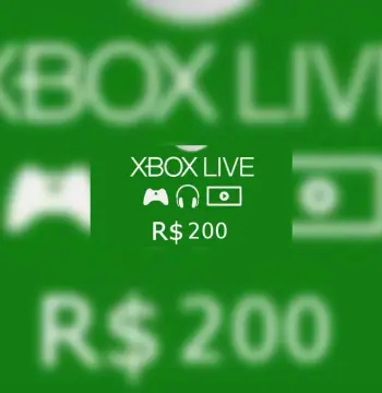 XBOX Live BRL 200 Prepaid Card BR
