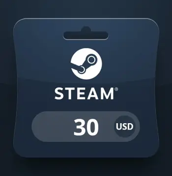 Steam Wallet Card $30 US Activation Code
