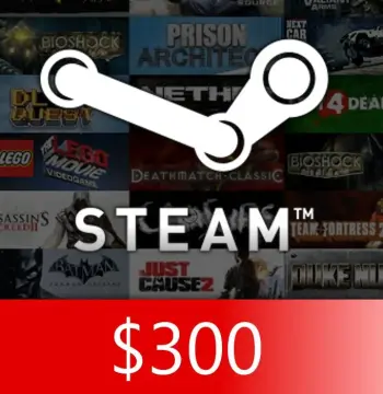 Steam Gift Card $300 HKD HK Activation Code