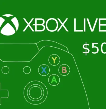 XBOX Live $50 Prepaid Card CA