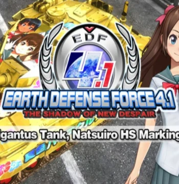 EARTH DEFENSE FORCE 4.1 - Gigantus Tank, Natsuiro HS Markings DLC Steam CD Key