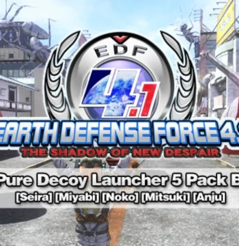EARTH DEFENSE FORCE 4.1 - Pure Decoy Launcher 5 Pack B DLC Steam CD Key