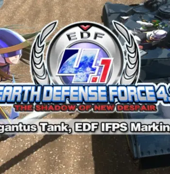 EARTH DEFENSE FORCE 4.1 - Gigantus Tank, EDF IFPS Markings DLC Steam CD Key