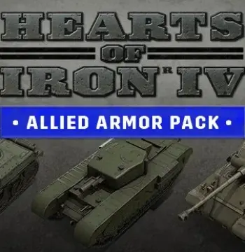 Hearts of Iron IV - Allied Armor Pack DLC Steam CD Key