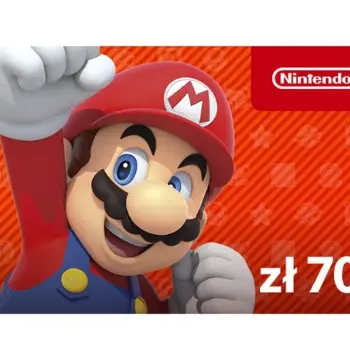 Nintendo eShop Prepaid Card PLN 70 Key PL