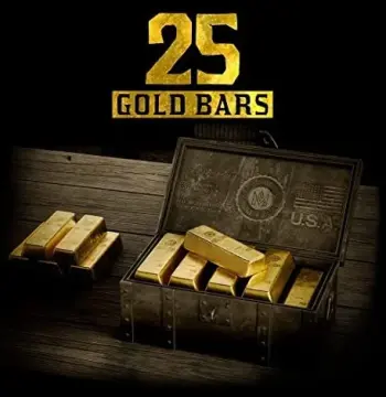 Red Dead Online - 25 Gold Bars XBOX One CD Key