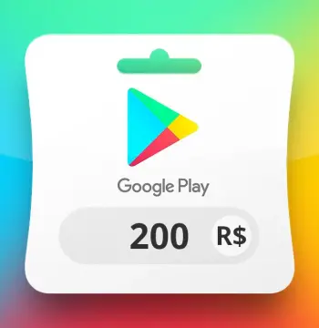 Google Play BRL 200 Gift Card BR