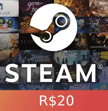 Steam Gift Card 20 BRL Global Activation Code