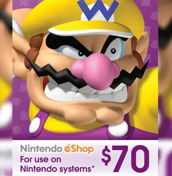Nintendo eShop Prepaid Card $70 CA Key